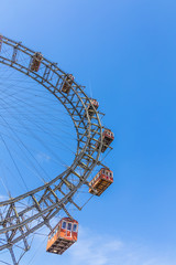 A view of the Wiener Riesenrad in Prater