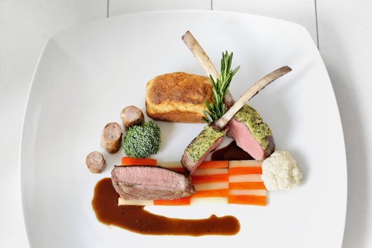 A Trio Of Salt Marsh Lamb