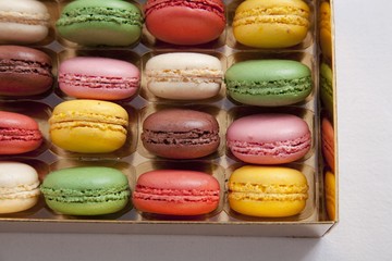 Macaroons in a box