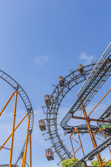 A view of the Wiener Riesenrad in Prater