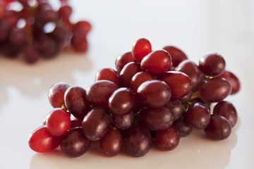 Red grapes