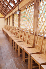 Obraz premium Interior of a cafe