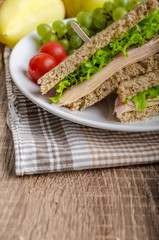 Back to school sandwich