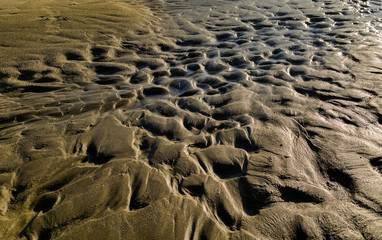 Fototapeta na wymiar Sand forms