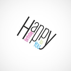 happy birthday to you