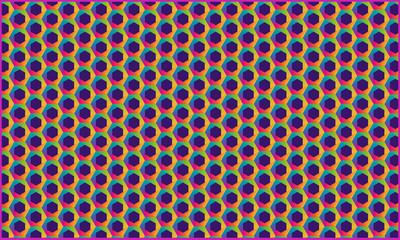 Colorful city mosaic