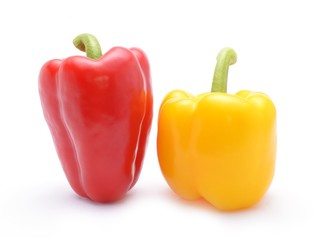 capsicum isolated on white background
