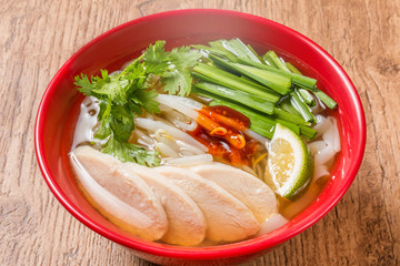 フォー　ベトナムの麺料理 Noodles chicken of Pho Ga Vietnam