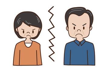 夫婦の亀裂