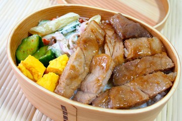 生姜焼き弁当