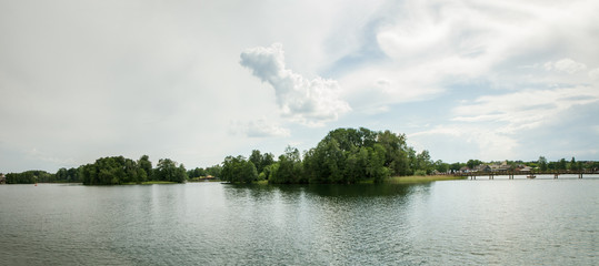 Obraz na płótnie Canvas Galve lake panorama