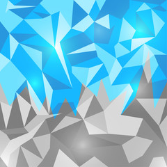 Fototapeta na wymiar vectors background abstract polygon design blue