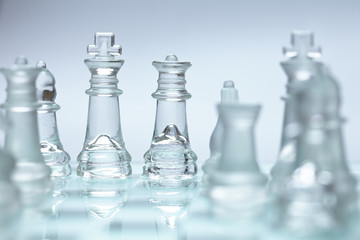 glass chess