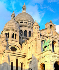 Fototapeta premium Montmartre Basilica, Paris