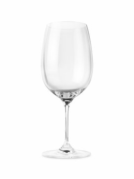 Empty Wine Glass - Stock Image