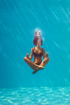 underwater meditation