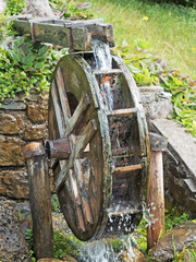 Wassermühle am Bach