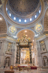 Fototapeta na wymiar サンピエトロ大聖堂 St Peter's Basilica