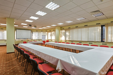 Conference room interior