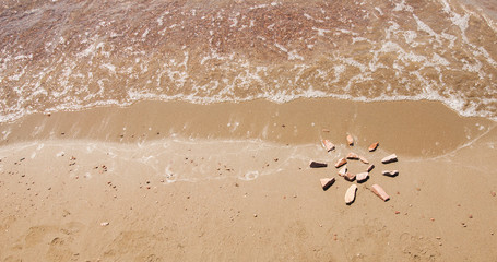 sun on sand