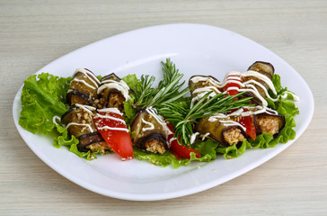 Eggplant roll