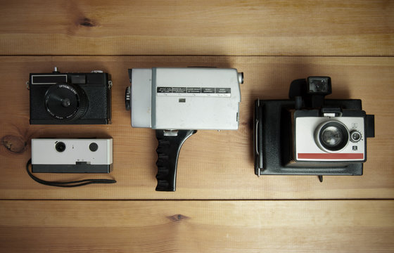 Vintage cameras