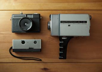 Vintage cameras