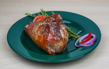  Rosted turkey leg