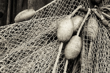 old fishing net