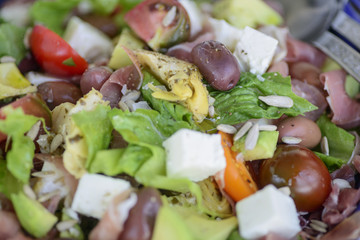 Fresh summer salad