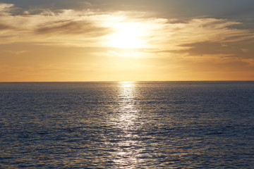 Obraz premium sunset over the sea in South Africa
