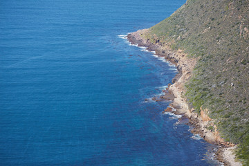 Fototapeta na wymiar beautiful sea landscape in South Africa