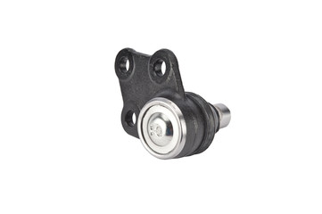 Spherical joint on the white background