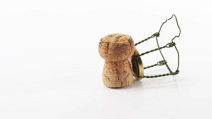Champagne cork with muselet - Powered by Adobe