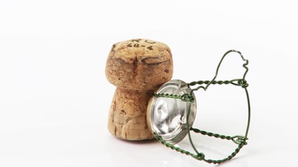 Champagne cork with muselet - Powered by Adobe