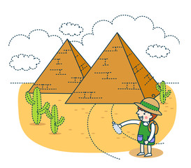 Illustration of holiday