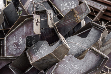 Mounting metal brackets
