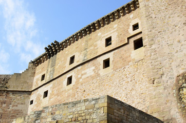 Fototapeta na wymiar Castillo de Mora de Rubielos