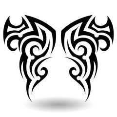 Obraz premium Hand Drawn Tribal Tattoo