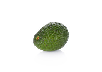 avocado isolated onwhite background