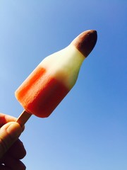 Raketeglace, Eis, Rakete