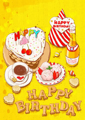 Illustration of food