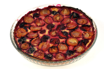 Tarte aux prunes
