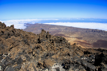 Fototapeta na wymiar Ausblick vom Teide