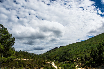Clouds in moutain