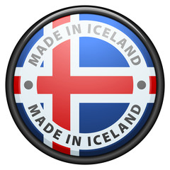 Fototapeta premium Made in Iceland