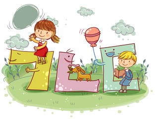 Fototapeta premium education
