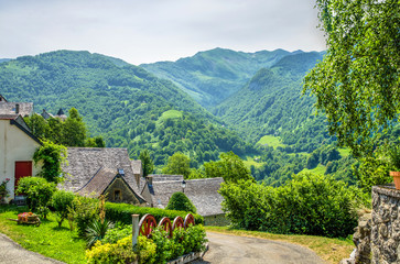 The French Pyrenean village of Aydius.