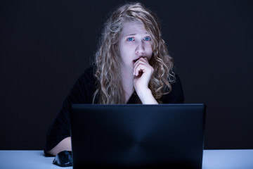 Victim of gossip worried
