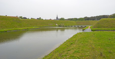 The old fortified town of Stevensweert